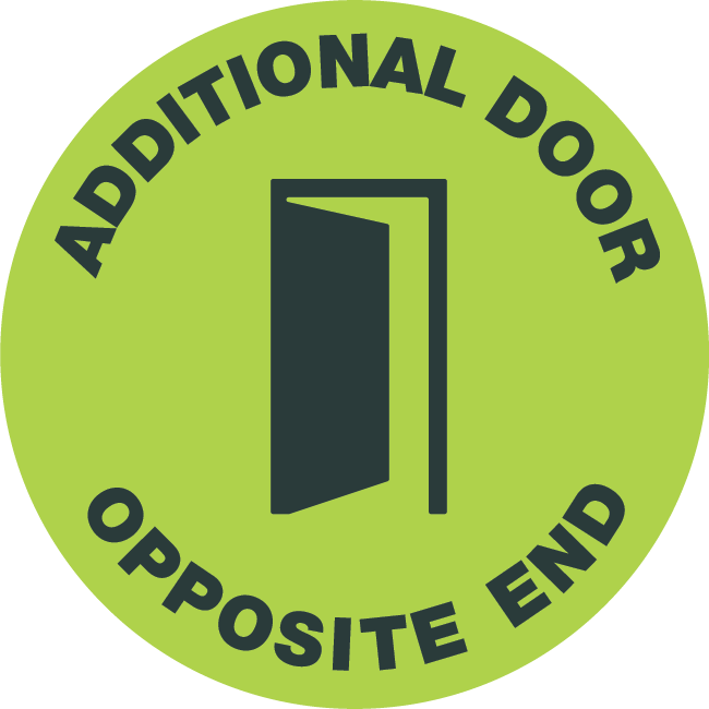 Doors on Both Side Panels Badge